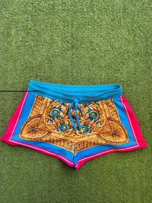 SugarFree limited edition shorts with adjustable drawstring and gold details