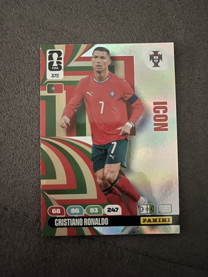 Cristiano Ronaldo Icon κάρτα Panini σε πολύ καλή κατάσταση