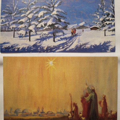 Christmas cards pack 15 large and 5 small new