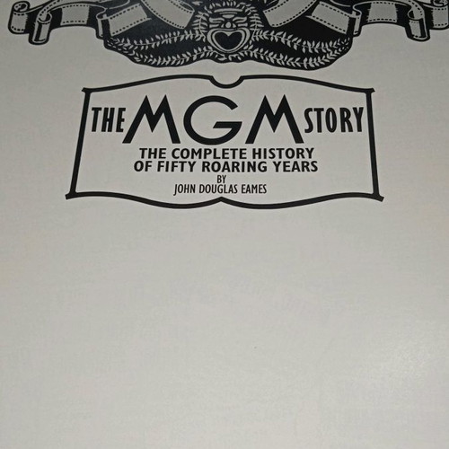 Book The MGM Story like new, history of 1,714 films