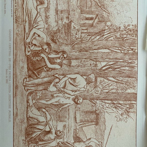 Collectible engraving used