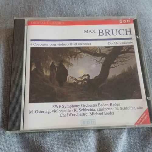 Max Bruch CD works for cello and orchestra used, classical music