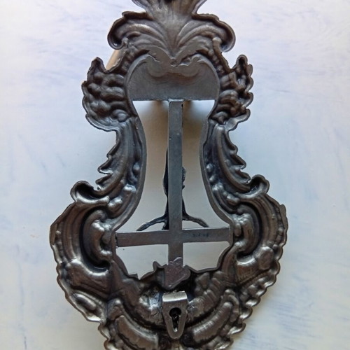Holy Water Font with Christ and Cherubim, 28 cm