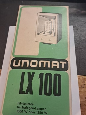 Unomat LX100 halogen light used, good condition