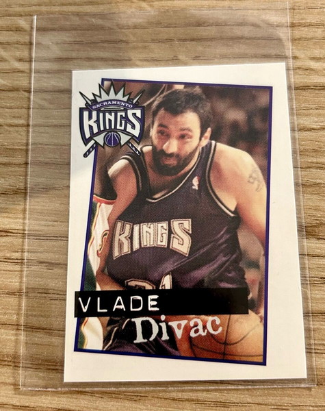 Αυτοκόλλητο Vlade Divac Sacramento Kings Panini NBA 1998-99