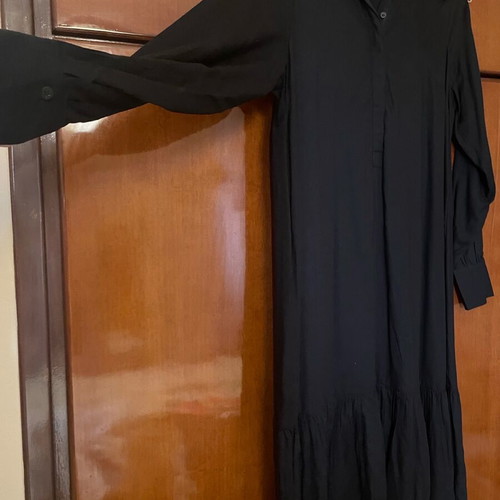 Dresses long unused, black, gift top, like new H&M