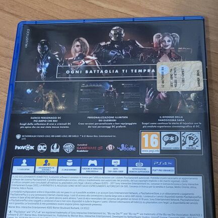 Injustice 2 PS4 game, European version