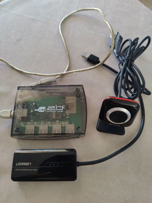 USB hubs and Microsoft webcam used bundle