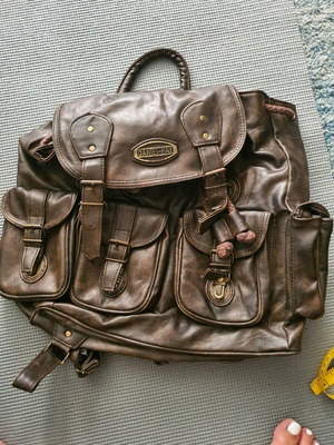 Daniel Ray backpack used brown women's