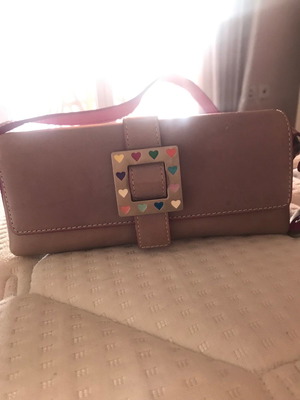 Τσάντα ώμου Dooney Bourke δερμάτινη μεταχειρισμένη χωρίς φθορές