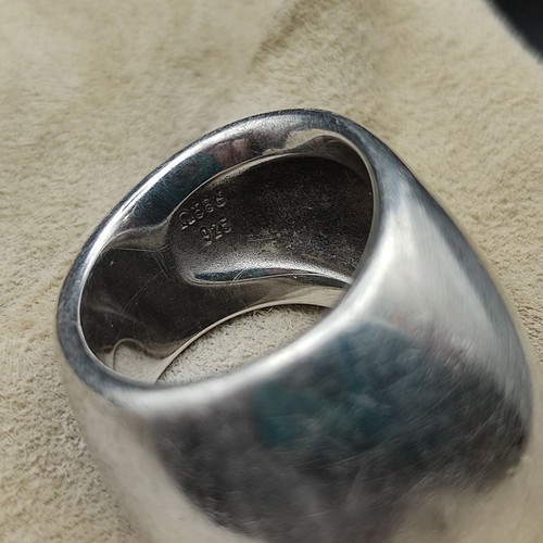 Minas Chevalier Silver Ring 925 Used, Size 62