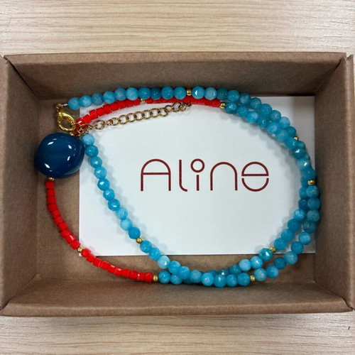 Handmade Kanourio Necklace new, ideal for gift