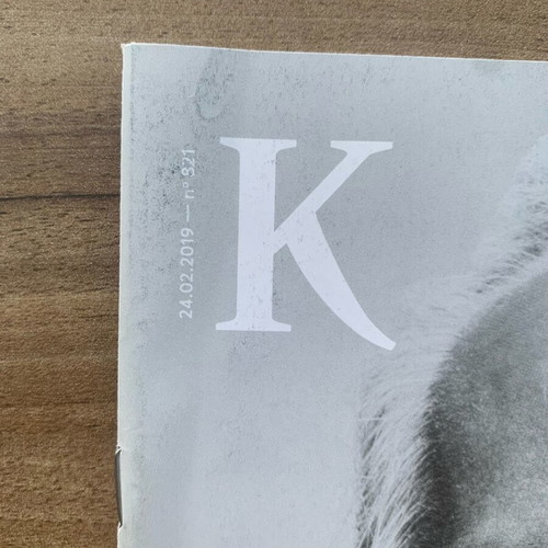 Magazine «K» Kathimerini Karl Lagerfeld tribute like new