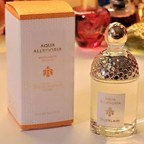 Guerlain Aqua Allegoria Mandarine Basilic perfume miniature, new