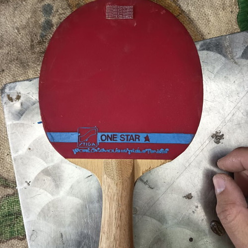 Tiga ping pong racket used, lightly used, 1980s