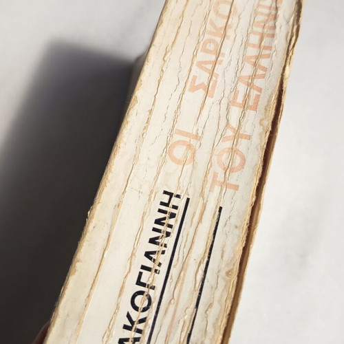 The Sarcophagi of Hellenism book used, Greek language