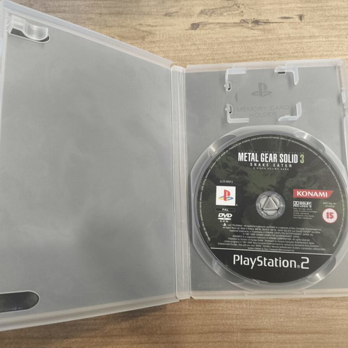 Metal Gear Solid 3 Snake Eater PS2 used, English version
