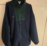 Columbia fleece jacket XL used, vintage retro blue and khaki