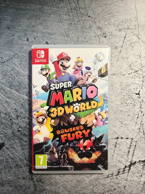 Switch case Super Mario 3D World + Bowser's Fury used, box only