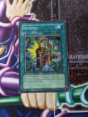 De Spell κάρτα Yu-Gi-Oh! σαν καινούργια