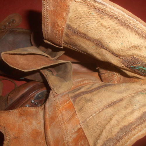 Greek Army Soldier Campaign Boots 1950-1970 used