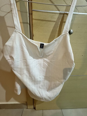 Shein white crop top XXL