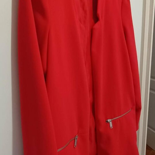 Stradivarius jacket new, red, size M