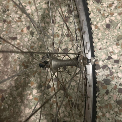 Bicycle wheel 26’’ used with inner tube and tire INNOVA 26X 1.95