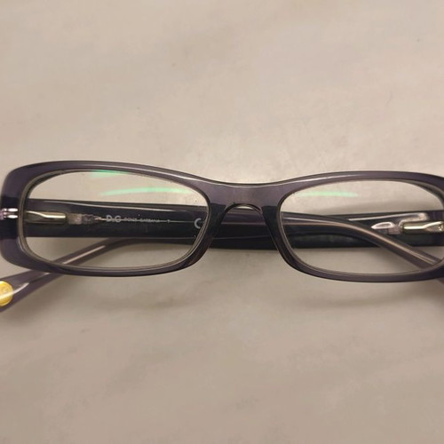 Dolce & Gabbana eyeglasses used, purple frame