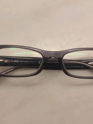 Dolce & Gabbana eyeglasses used, purple frame