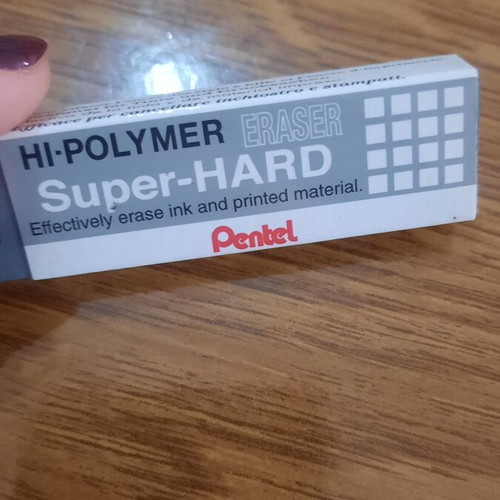 Pentel Super-Hard Ink Eraser like new