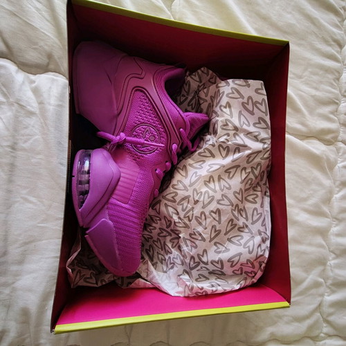Zumba wear shoes new, size 37-37.5, purple