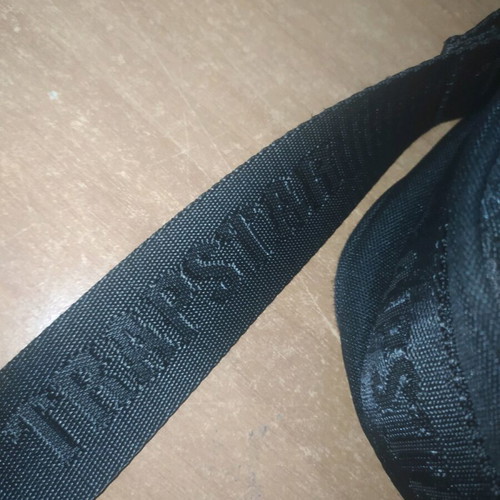 Trapstar reflective bag new black