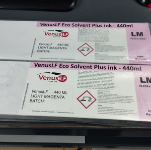 Μελάνια VENUSLF ECO SOLVENT 440ML για Plotter εξωτερικου χώρου 8 τμχ (2LM, 2Y, 2LC, 1C, 1M)