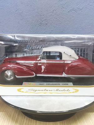 Signature Models Delahaye 135M 1947 metal model scale 1:18 new
