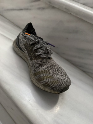 Adidas Ultraboost athletic shoes used, size 43.5, gray
