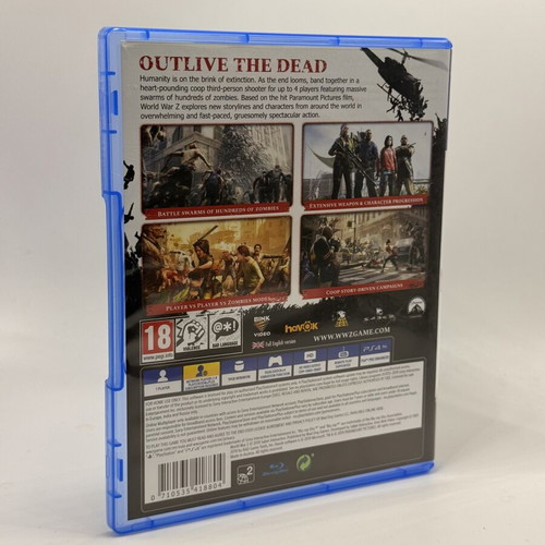 World War Z PS4 used action adventure game