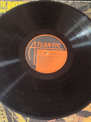 Atlantic Volume 2 vinyl record used with scratches
