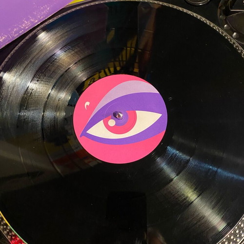 Goa trance vinyl records used, rare, worn cover