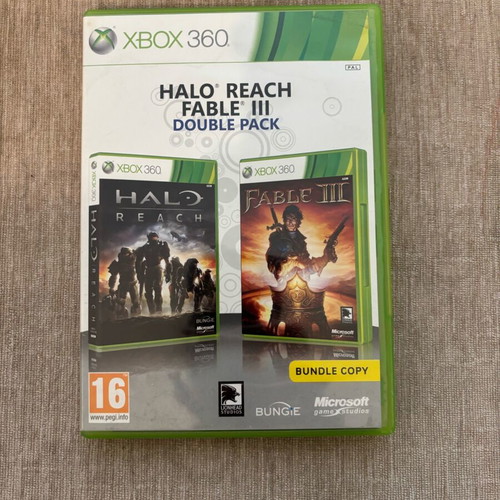 Halo Reach & Fable III Double Pack Xbox 360 used, full English