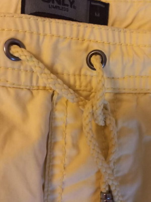 Only yellow summer cargo skirt, size M
