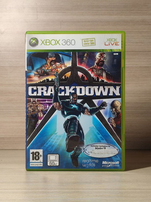 Crackdown Xbox 360 game like new, English version with all inserts