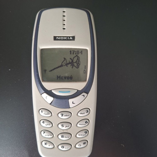 Nokia 3330 phone used with original charger