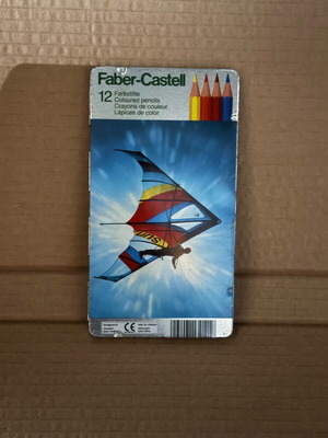 Faber Castell colored pencils case new, old edition