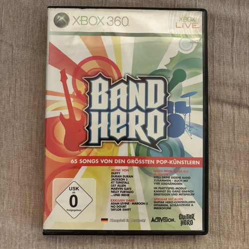 Band Hero Xbox 360 game