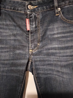 Dsquared2 jeans pants, size 46, blue, almost unworn