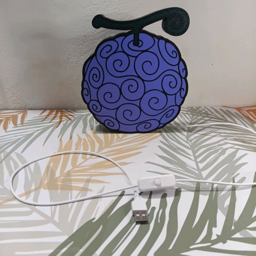 Gum-Gum Fruit Lightbox from One Piece new