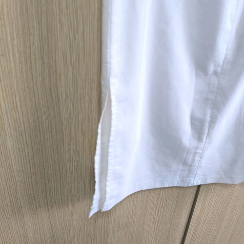 Pencil strapless dress white, slim fit, like new