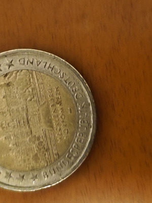 2€ commemorative coin used, Germany 2007 Mecklenburg-Vorpommern Schwerin Castle
