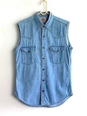 Levi's Jeans sleeveless shirt vintage 1990s medium like new